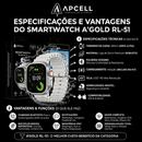 Smartwatch A'gold Rl-51 Serie Ultra 49mm Resistente A Agua